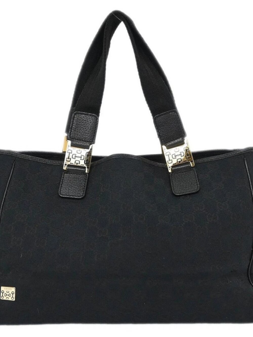 Gucci Black GG Tote Bag 145758 002404 177526